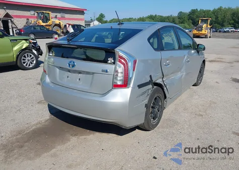 2012 Toyota Prius Four from USA, damaged, VIN JTDKN3DU6C5421852